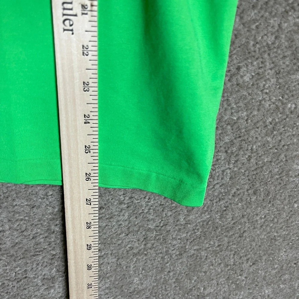 Polo Ralph Lauren Polo Golf Shirt Men's XL Green Tailored Fit Stretch Rugby Knit